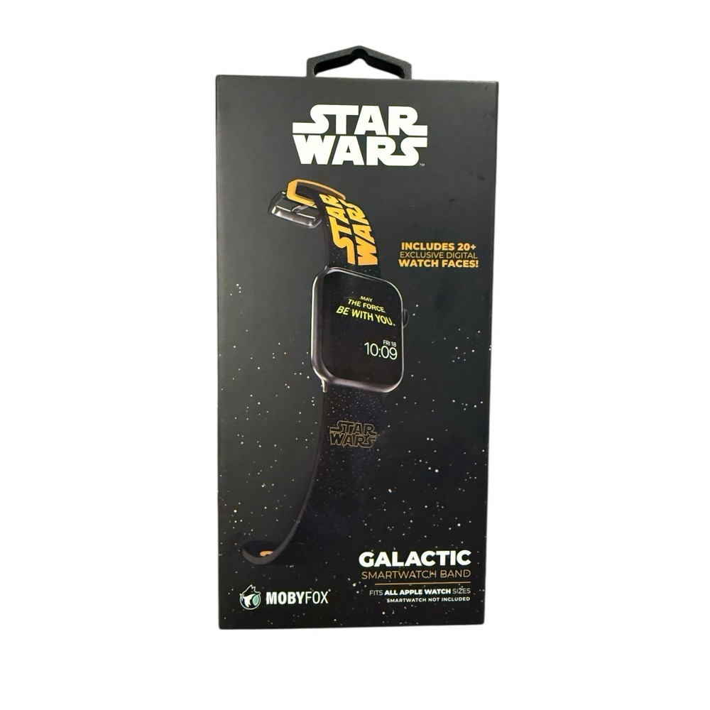 MobyFox Star Wars Galactic‎ Apple Silicone Watch Band 38, 40, 41, 42, 44, 45MM